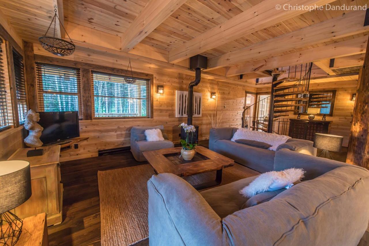 Chalet Tao Par Les Chalets Spa Canada 拉马巴耶 外观 照片