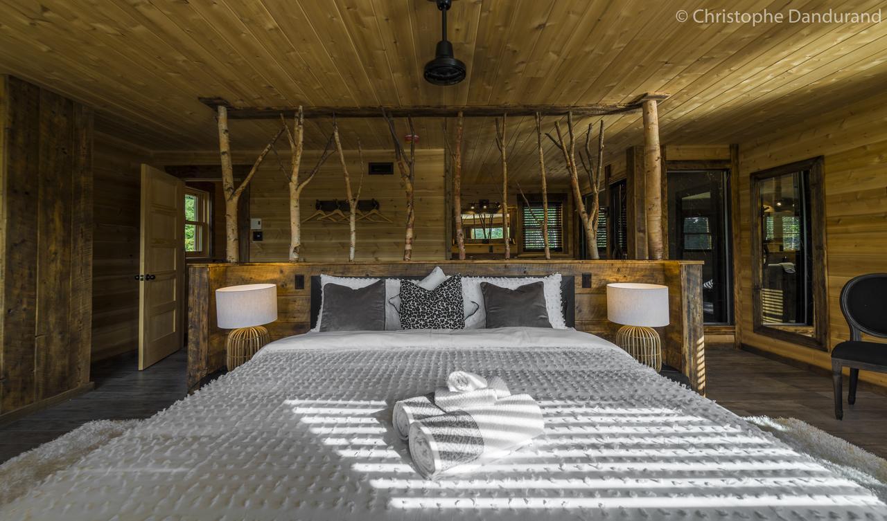 Chalet Tao Par Les Chalets Spa Canada 拉马巴耶 外观 照片