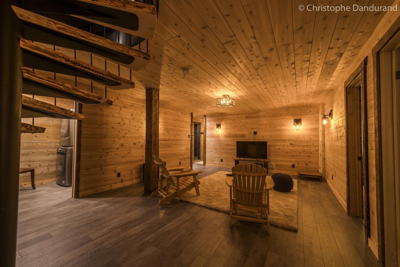 Chalet Tao Par Les Chalets Spa Canada 拉马巴耶 外观 照片