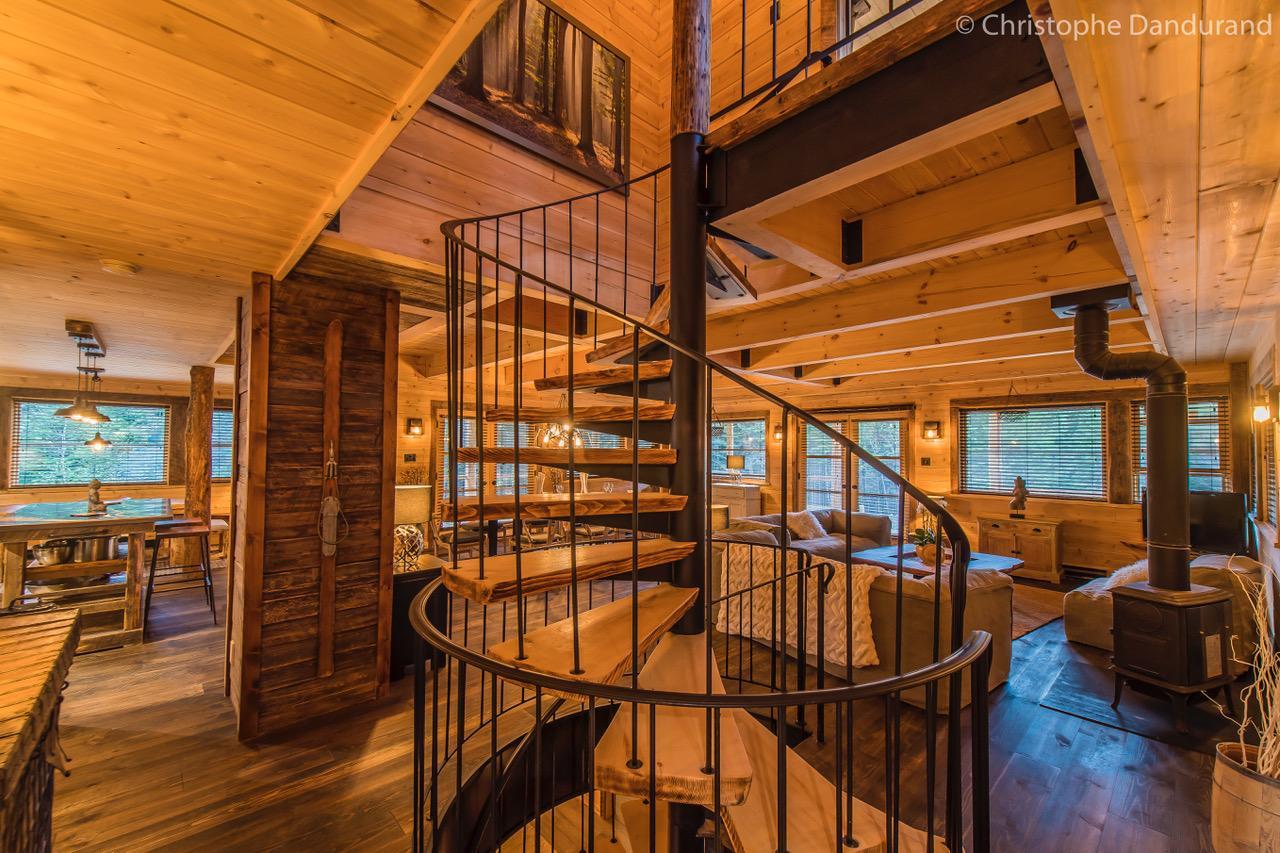 Chalet Tao Par Les Chalets Spa Canada 拉马巴耶 外观 照片