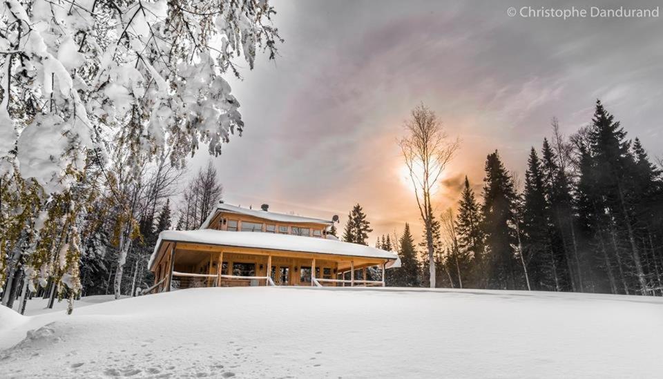 Chalet Tao Par Les Chalets Spa Canada 拉马巴耶 外观 照片